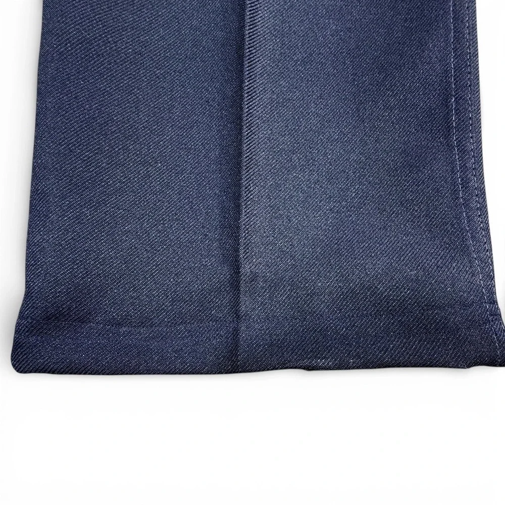 VTG Levis Pants Mens 38x30 (38x28) Navy Dacron 10517 Polyester Sta‎ Prest Hemmed - Picture 6 of 12